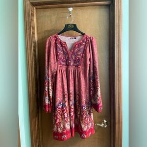 Soft bright tunic- perfect for fall.